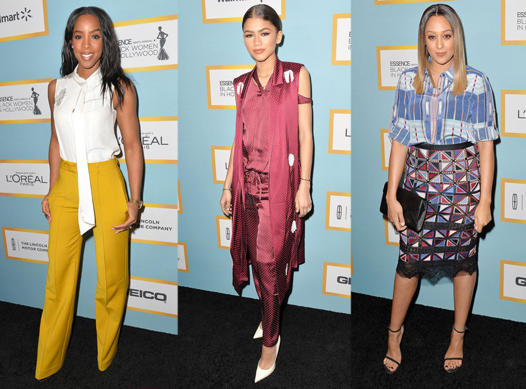 Kelly Rowland, Zendaya, Tia Mowry, 2016 ESSENCE Black Women In Hollywood awards luncheon Kelly Rowland, Zendaya, Tia Mowry, 2016 ESSENCE Black Women In Hollywood awards luncheon
